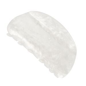 Fashion Water Ripple Plate Hair Clips White